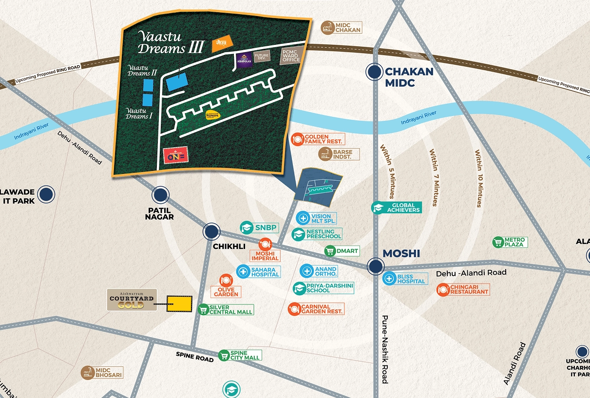Vaastu Dreams map-img