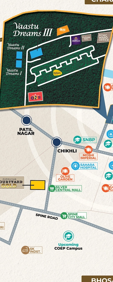 Vaastu Dreams map-img